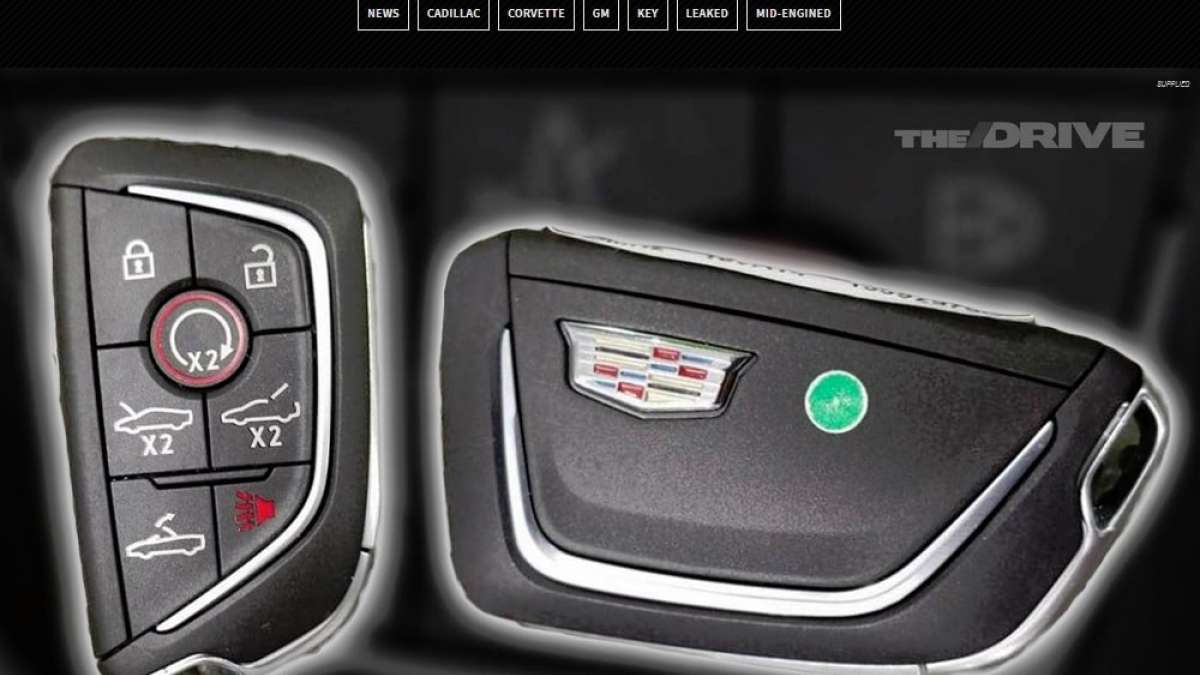 The Drive Mid-Engine Cadillac Key Fob