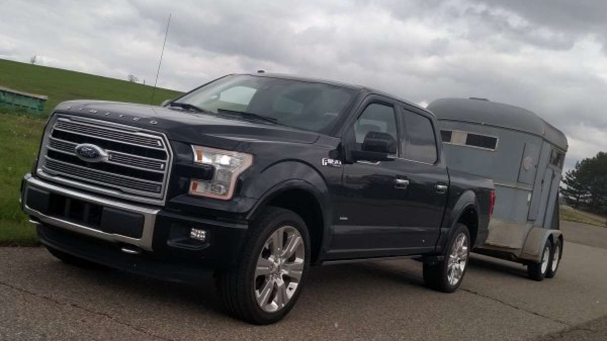 16 f150 limited pulling