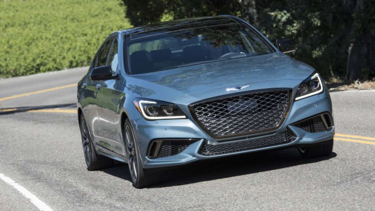 G80 Sport on the road