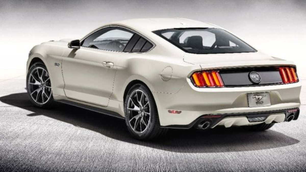 50 year mustang rear