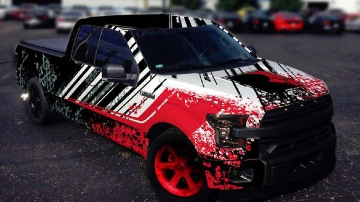 2015 sema f150 roush