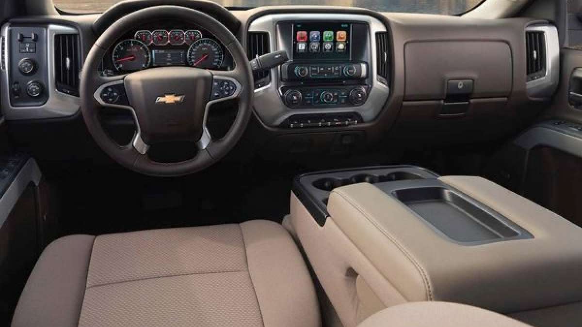 16 silverado dash