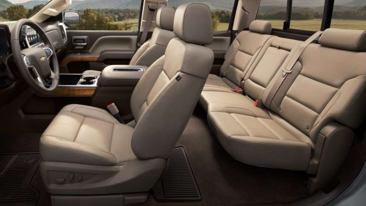16 silverado interior