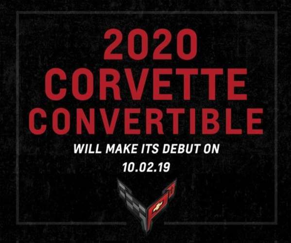 Corvette Convertible Debut Date