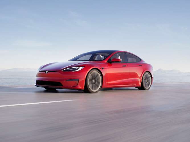 Tesla Model S, gracieuseté de Tesla Inc.