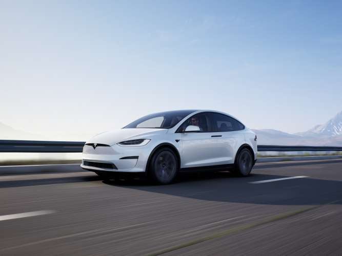 Tesla Model X, courtesy of Tesla Inc.