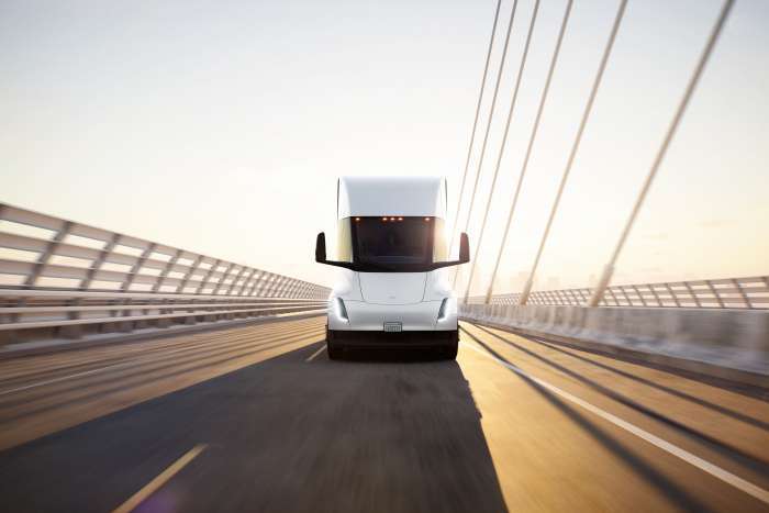 Tesla Semi, courtesy of Tesla Inc.