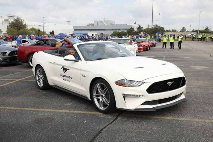 10 millionth Mustang at Flat Rock Assembly