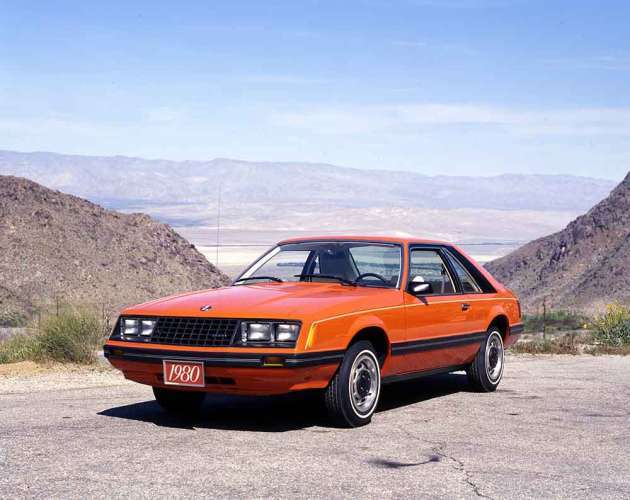 1980 Mustang Fox Body Orange