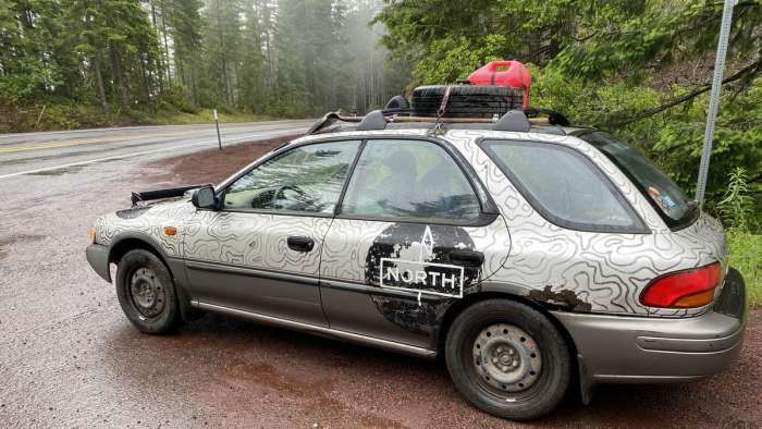 1999 Subaru Outback Sport Called Honey Badger 