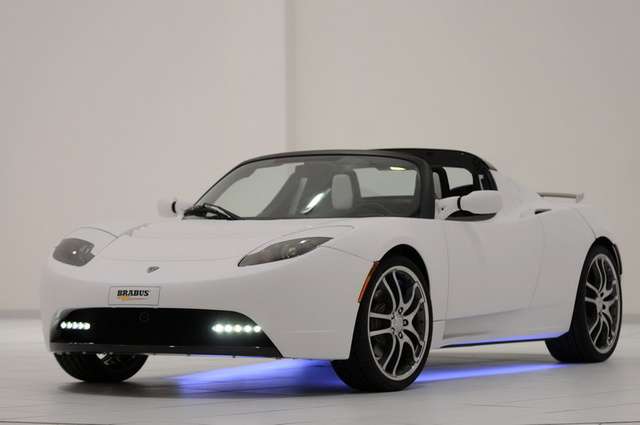 2009 Tesla Roadster White