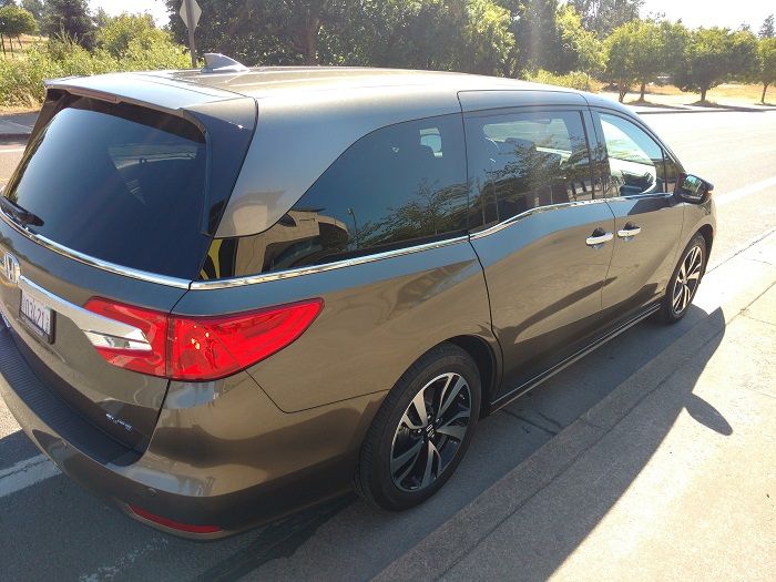 2018 Honda Odyssey Elite Rear