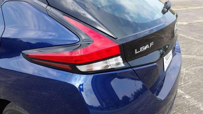 2019 Nissan Leaf PLUS SL deep blue pearl rear light