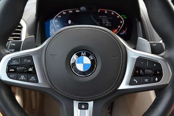 2019 BMW M850i xDrive Convertible steering wheel