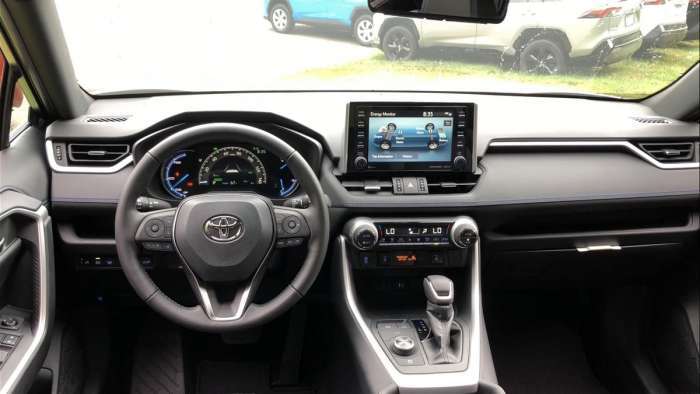 2019 Toyota RAV4 XSE Hybrid interior