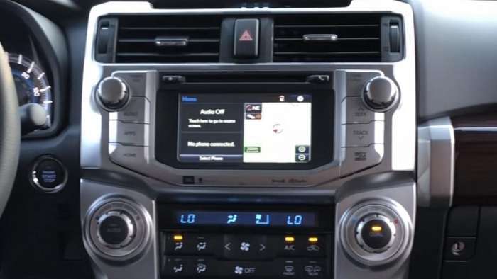 2019 Toyota 4Runner Limited Multimedia Touch Screen