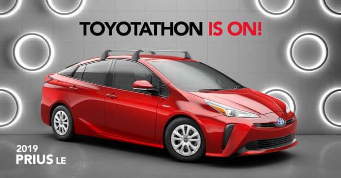 2019 Toyota Prius Red deals of the season going on now
