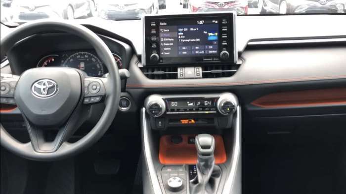 2019 Toyota RAV4 Interior Dashboard
