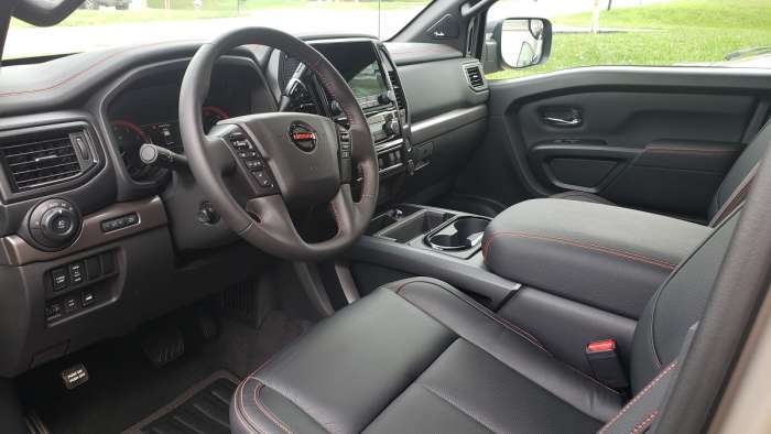 2021 Nissan Titan PRO-4X Interior