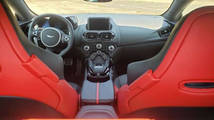 2020 Aston Martin Vantage interior