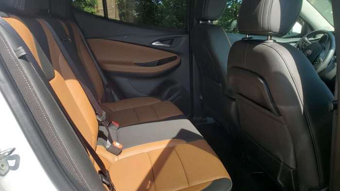 2020 Buick Encore GX rear seat