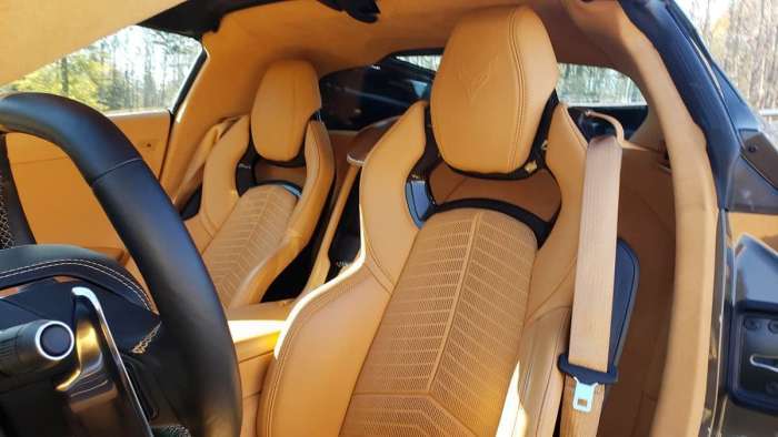2020 Corvette Stingray Coupe Seats