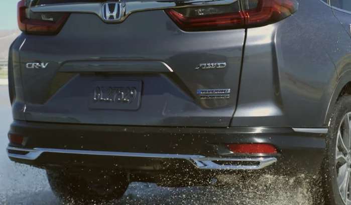 2020 Honda CR-V Hybrid Rear View