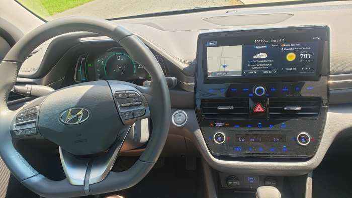 2020 Hyundai IONIQ infotainment system