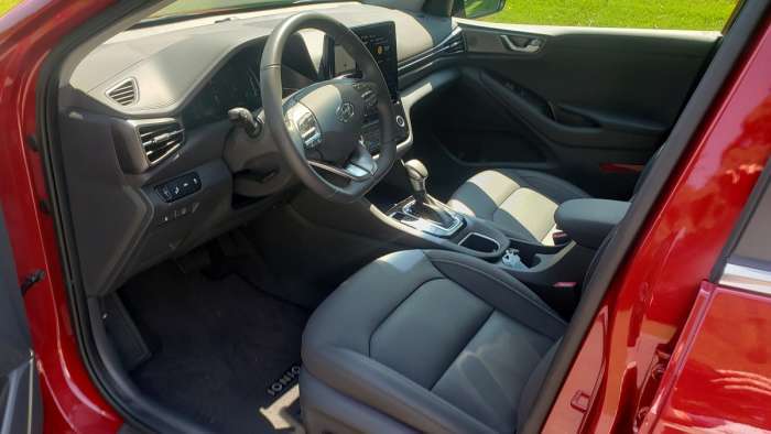 2020 Hyundai IONIQ front interior