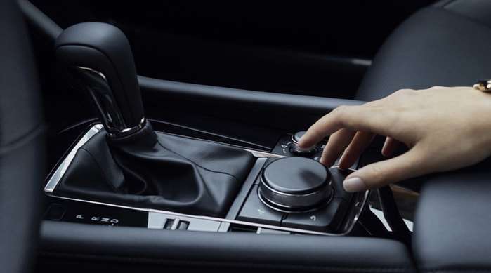 2020 Mazda3 hatchback controller based interface