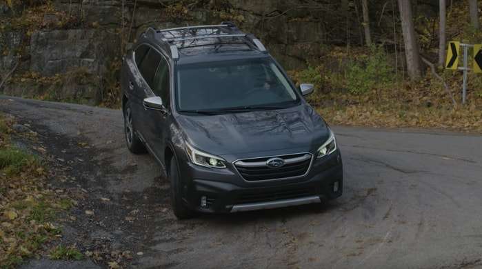 X-Mode enhances the Subaru all-wheel-drive system to get the most grip