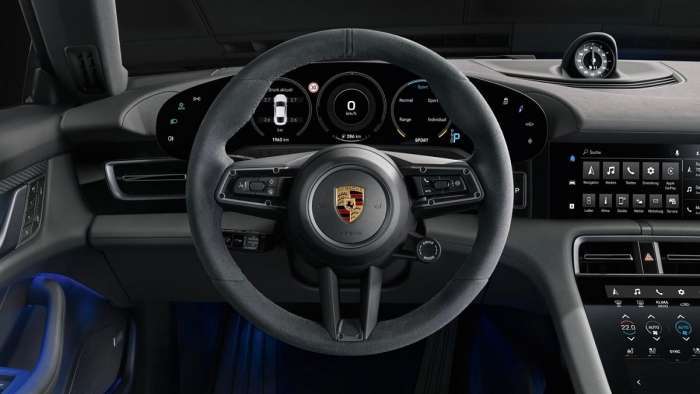 2020 Porsche Taycan 4S Interior dash