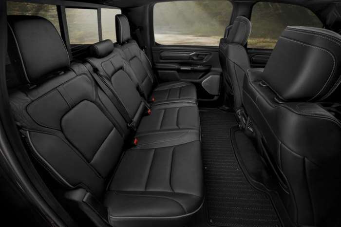 2020 Ram 1500 Interior back seat