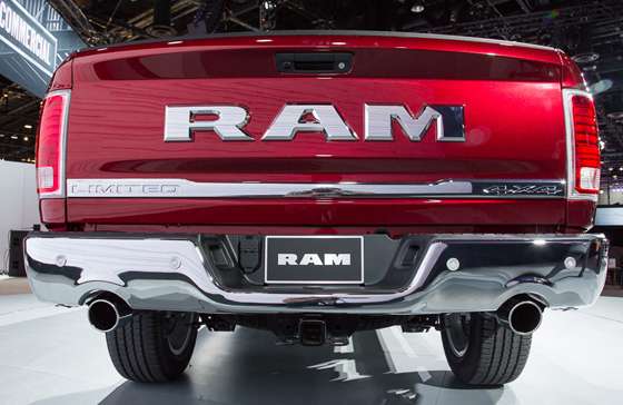 RAM tailgate logo 