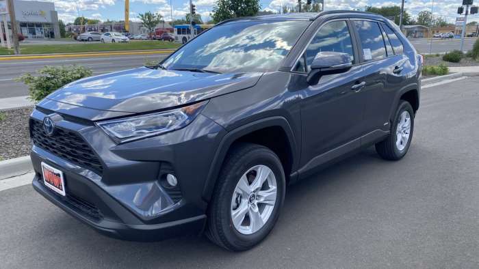 2020 Rav4 Hybrid XLE Metallic Grey