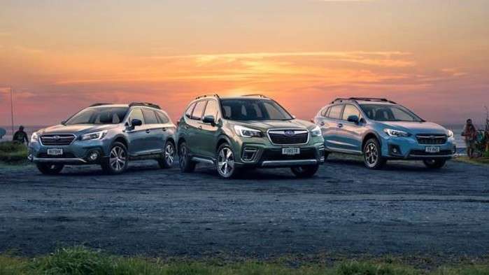 2020 Subaru Outback, 2020 Subaru Forester, 2020 Subaru Crosstrek