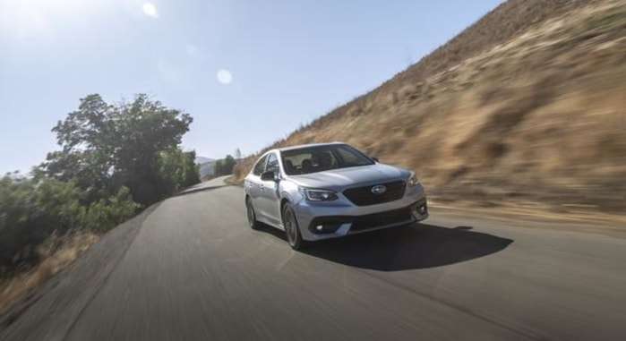 2020 Subaru Legacy wins mid-size sedan of the yar award