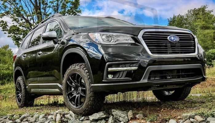 2020 Subaru Outback, Forester, Croosstrek, and Ascent with off-road accessories