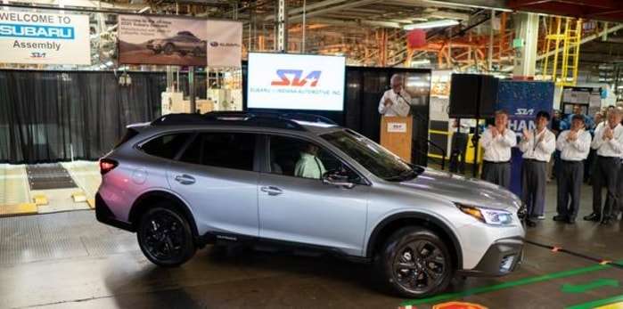 2020 Subaru Outback is produced at the U.S. plant in Lafayette, Indiana
