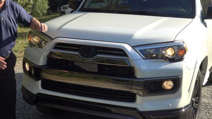 2020 Toyota 4Runner Limited Nightshade Edition front grille