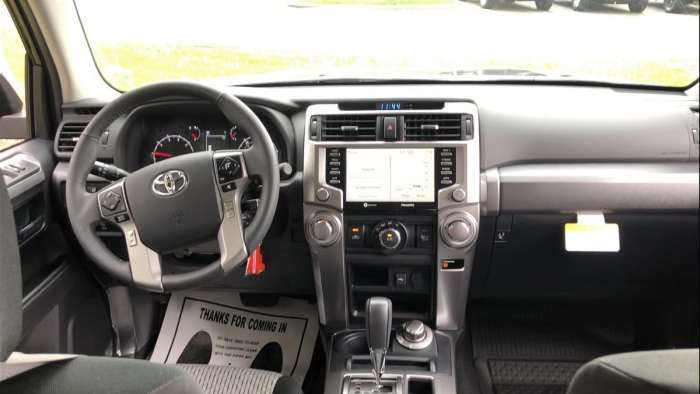 2020 Toyota 4Runner SR5 interior