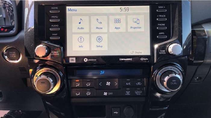 2020 Toyota 4Runner TRD Pro Touch Screen