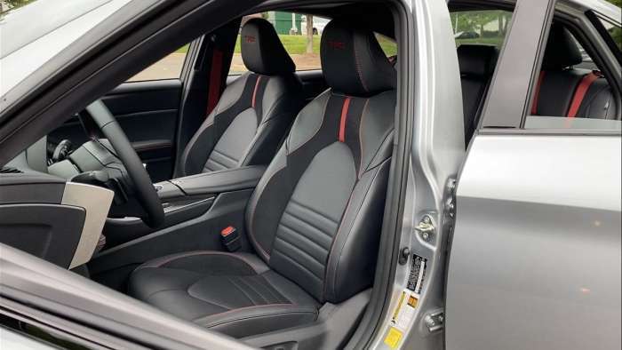 2020 Toyota Avalon TRD front seats interior