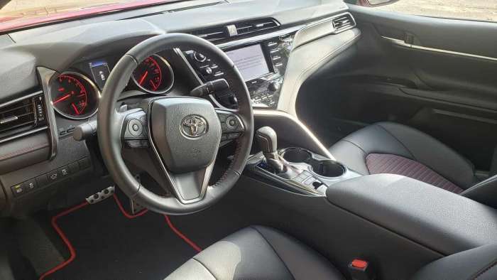 2020 Toyota Camry TRD Front Interior