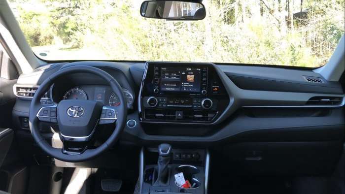 2020 Toyota Highlander LE interior