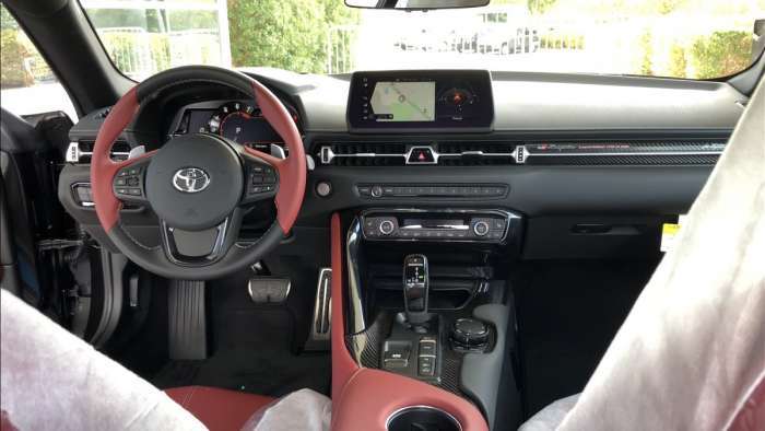 2020 Toyota Supra Interior