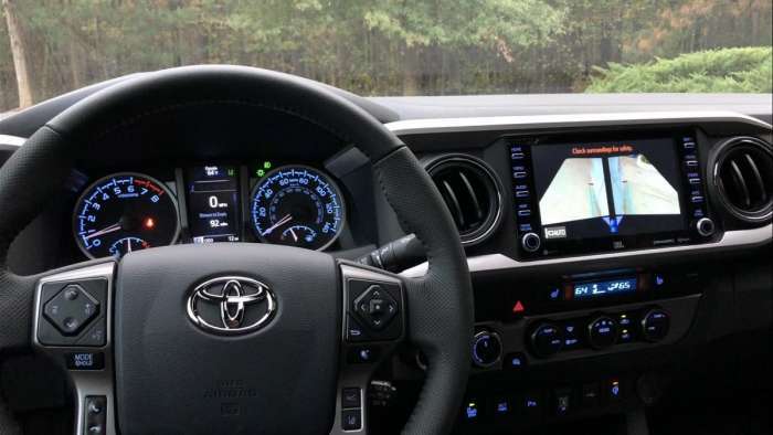 2020 Toyota Tacoma Limited Interior Panoramic View Monitor