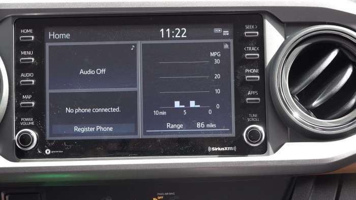 2020 Toyota Tacoma SR5 Multimedia Touch Screen