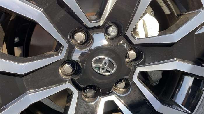 2020 Toyota Tacoma SR5 Midnight Black how to install wheel locks