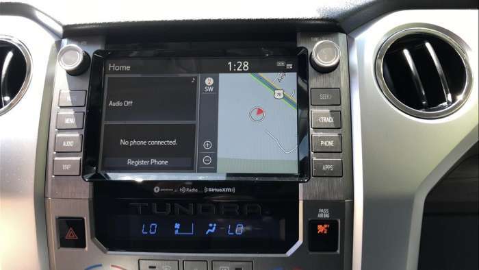 2020 Toyota Tundra Limited Touch Screen